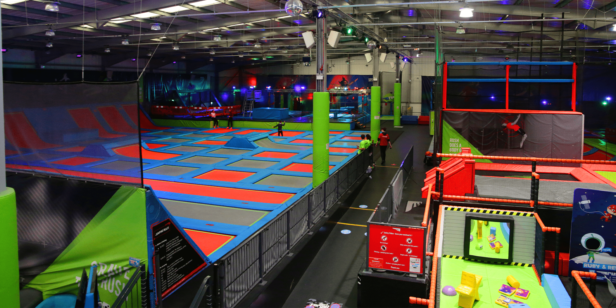 Halloween After Dark at Rush Trampoline Park Birmingham