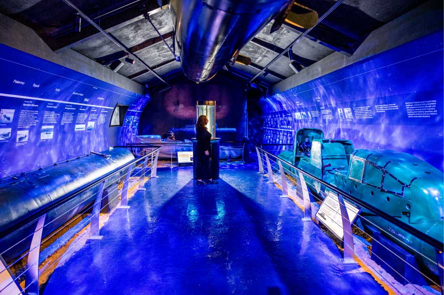 New exhibition opens at Eden Camp Modern History Museum showcasing the covert missions of the Human Torpedo